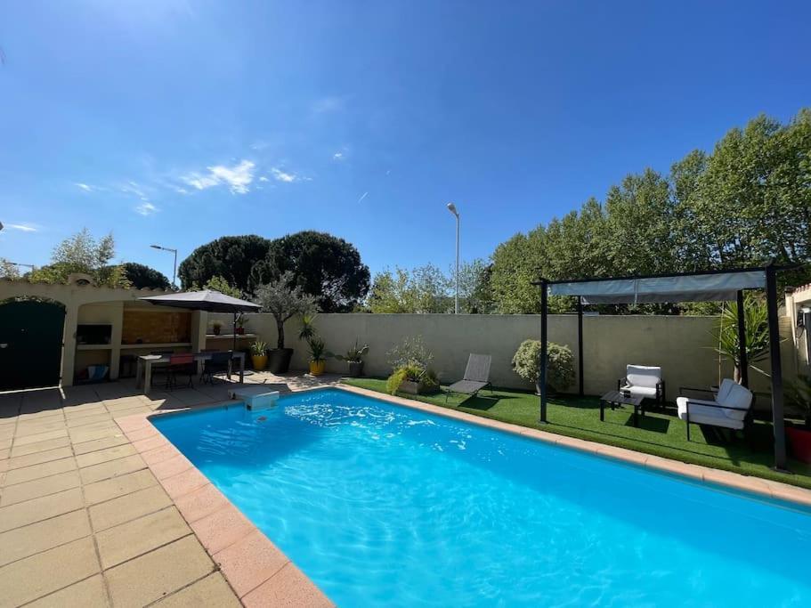 Villa Piscine Perpignan Buitenkant foto