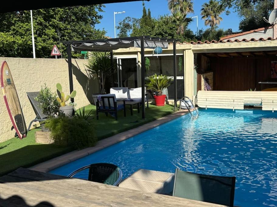 Villa Piscine Perpignan Buitenkant foto